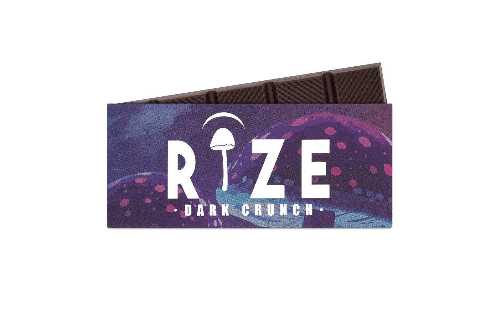 Rize Chocolate | Rize Dark Crunch Mushroom Chocolate Bar 5g