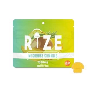 7500mg Sour Tropicana Rize Gummies